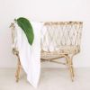 Picture of High quality eco friendly hand made rattan baby crib bed kid furniture